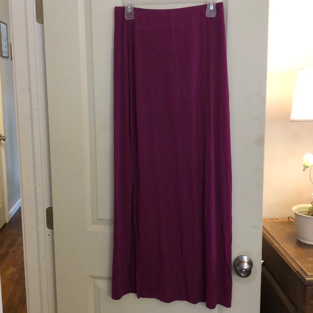 Small Magenta Maxi Skirt